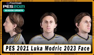 فیس Luka Modric برای PES 2021 - آپدیت 13 بهمن 1402