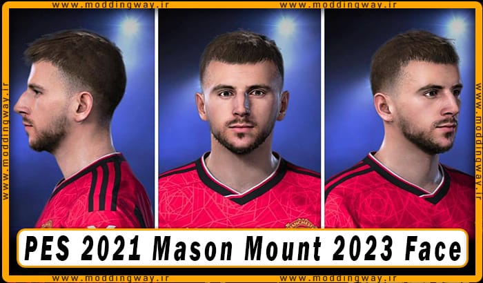 فیس Mason Mount برای PES 2021 - آپدیت 23 بهمن 1402