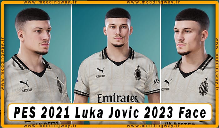 فیس Luka Jovic برای PES 2021