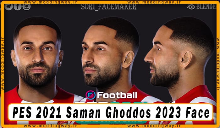 فیس Saman Ghoddos برای PES 2021