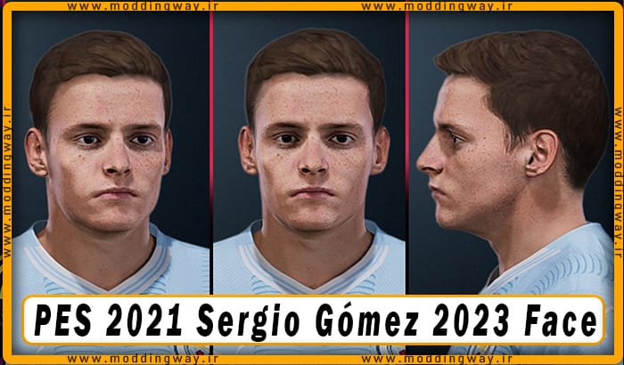 فیس Sergio Gómez برای PES 2021