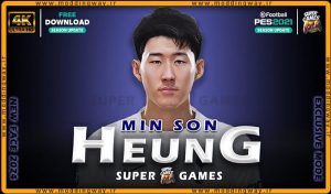 فیس Son Heung Min برای PES 2021 - آپدیت 26 بهمن 1402