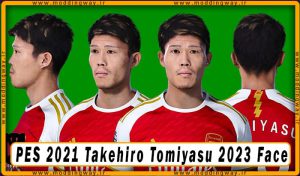 فیس Tomiyasu Takehiro برای PES 2021 - آپدیت 14 بهمن 1402