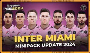 فیس پک Inter Miami برای PES 2021