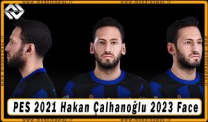 فیس Hakan Çalhanoğlu برای PES 2021 - آپدیت 26 بهمن 1402