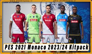 کیت پک Monaco 23/24 برای PES 2021