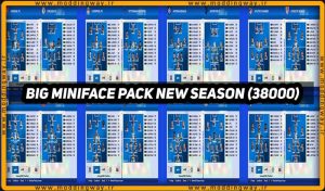 مینی فیس پک Big Miniface Pack 2024 برای PES 2017