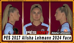 فیس Alisha Lehmann برای PES 2017