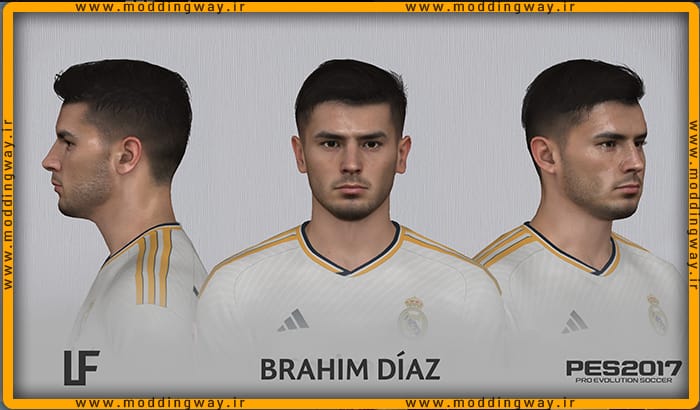 فیس Brahim Diaz برای PES 2017