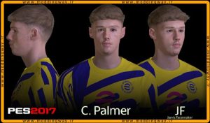 فیس Cole Palmer برای PES 2017 - آپدیت 5 فروردین 1403