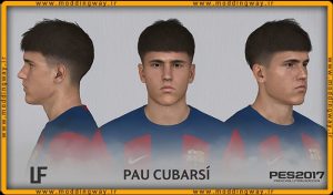 فیس Pau Cubarsí برای PES 2017