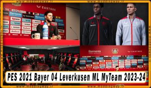 ماد گرافیکی Bayer 04 Leverkusen ML MyTeam برای PES 2021