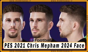 فیس Chris Mepham برای PES 2021