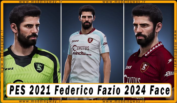 فیس Federico Fazio برای PES 2021