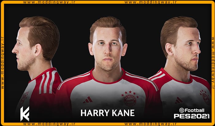 فیس Harry Kane برای PES 2021 - آپدیت 26 اسفند 1402