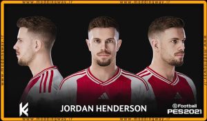 فیس Jordan Henderson برای PES 2021 - آپدیت 15 اسفند 1402