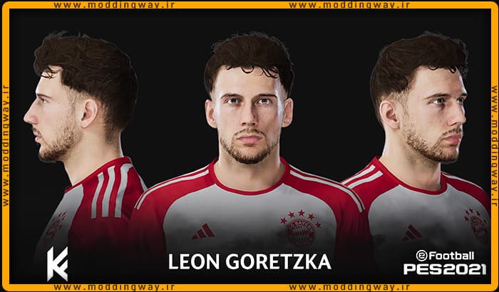 فیس Leon Goretzka برای PES 2021