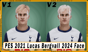 فیس Lucas Bergvall برای PES 2021 - آپدیت 3 دی 1403