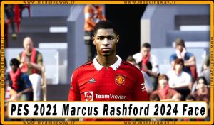 فیس Marcus Rashford برای PES 2021 - آپدیت 6 فروردین 1403