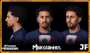 فیس Marquinhos برای PES 2021 - آپدیت 14 اسفند 1402