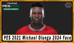 فیس Michael Olunga برای PES 2021