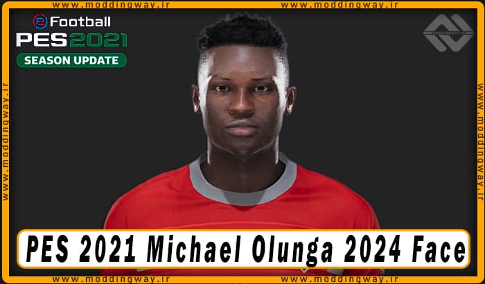 فیس Michael Olunga برای PES 2021