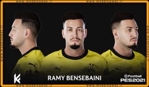 فیس Ramy Bensebaini برای PES 2021