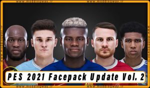 فیس پک Facepack Update Vol. 2 برای PES 2021