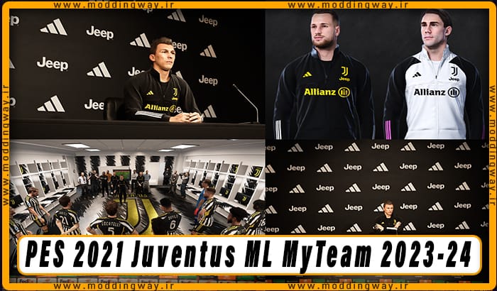 ماد گرافیکی Juventus ML MyTeam برای PES 2021
