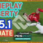 گیم پلی Liberty v5.1 برای PES 2021 - بهبود عملکرد بازی