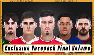 فیس پک Final New Facepack Season 2023/24 برای PES 2021