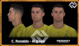 فیس Cristiano Ronaldo برای PES 2017 - آپدیت 8 اردیبهشت 1403