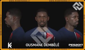 فیس Ousmane Dembele برای PES 2017