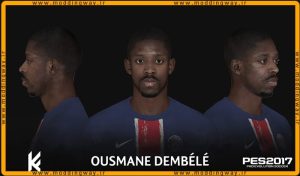 فیس Ousmane Dembele برای PES 2017