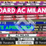 پک ادبورد AC Milan Animated 23/24 برای PES 2021