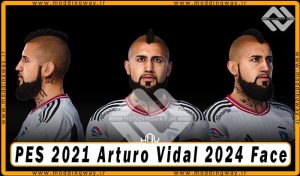 فیس Arturo Vidal برای PES 2021