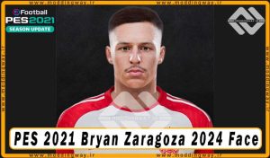 فیس Bryan Zaragoza برای PES 2021 - آپدیت 31 فروردین 1403