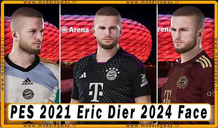 فیس Eric Dier برای PES 2021 | مودینگ وی