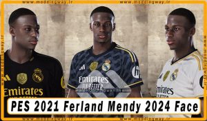 فیس Ferland Mendy برای PES 2021