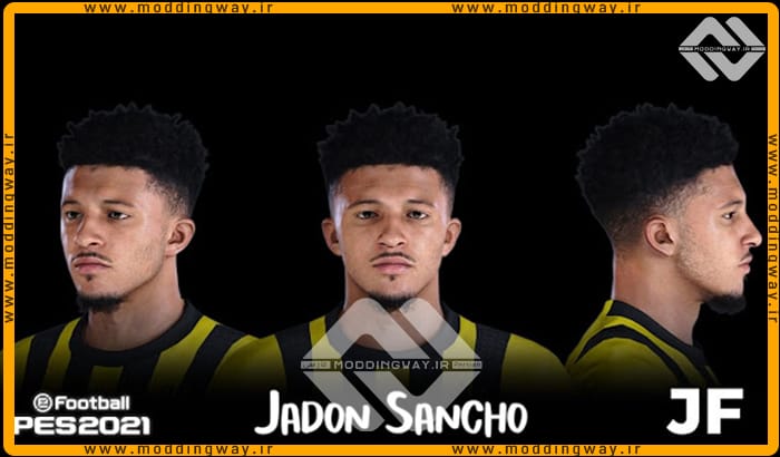 فیس Jadon Sancho برای PES 2021 - آپدیت 8 اردیبهشت 1403