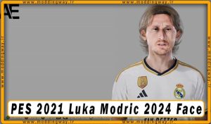 فیس Luka Modric برای PES 2021 - آپدیت 14 فروردین 1403