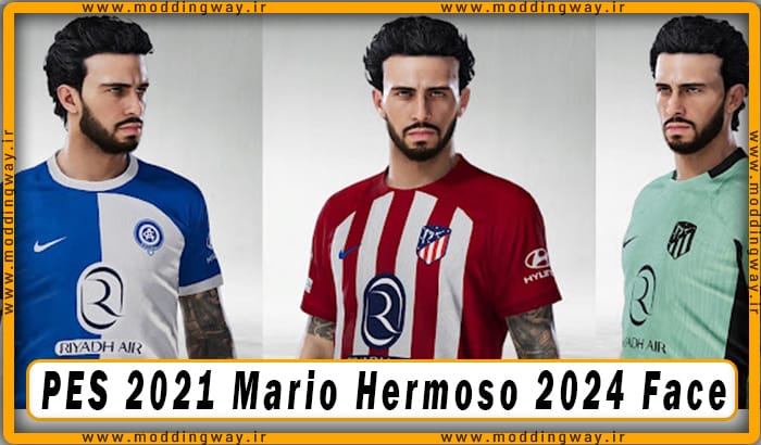 فیس Mario Hermoso برای PES 2021 - آپدیت 20 فروردین 1403