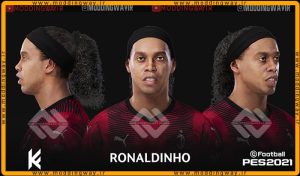 فیس Ronaldinho برای PES 2021 - آپدیت 30 فروردین 1403