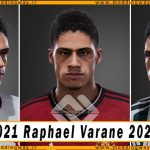 فیس Raphael Varane برای PES 2021