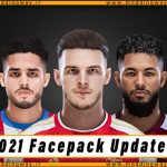 فیس پک Facepack Update Vol.11 برای PES 2021