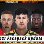 فیس پک Facepack Update Vol.12 برای PES 2021