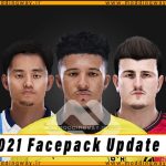 فیس پک Facepack Update Vol.17 برای PES 2021