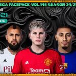 فیس پک new season 23/24 v148 برای PES 2021
