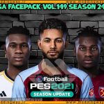 فیس پک new season 23/24 v149 برای PES 2021
