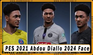 فیس Abdou Diallo برای PES 2021